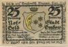 Grabow - Stadt - - 30.6.1922 - 25 Pfennig 