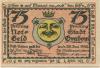 Grabow - Stadt - - 30.6.1922 - 75 Pfennig 
