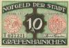 Gräfenhainichen - Stadt - 1921 - 31.5.1921 - 10 Pfennig 
