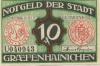 Gräfenhainichen - Stadt - 1921 - 31.5.1921 - 10 Pfennig 