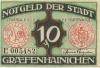 Gräfenhainichen - Stadt - 1921 - 31.5.1921 - 10 Pfennig 