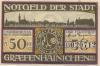Gräfenhainichen - Stadt - 1921 - 31.5.1921 - 50 Pfennig 
