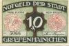 Gräfenhainichen - Stadt - 1921 - 10 Pfennig 