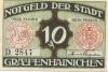 Gräfenhainichen - Stadt - 1921 - 10 Pfennig 