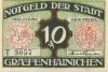 Gräfenhainichen - Stadt - 1921 - 10 Pfennig 
