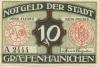 Gräfenhainichen - Stadt - 1921 - 10 Pfennig 