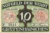 Gräfenhainichen - Stadt - 1921 - 10 Pfennig 