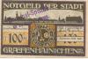 Gräfenhainichen - Stadt - 1921 - 100 Pfennig 