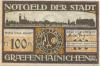 Gräfenhainichen - Stadt - -- - 100 Pfennig 