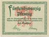 Greifenberg (heute: PL-Gryfice) - Stadt - 7.11.1919 - 25 Pfennig 