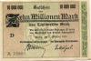 Greiz - Kreis - 3.10.1923 - 10 Millionen Mark 