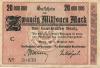 Greiz - Kreis - 3.10.1923 - 20 Millionen Mark 