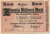 Greiz - Kreis - 3.10.1923 - 20 Millionen Mark 