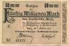 Greiz - Kreis - 3.10.1923 - 50 Millionen Mark 