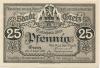 Greiz - Stadt - 5.9.1921 - 25 Pfennig 