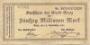 Greiz - Stadt - 14.9.1923 - 50 Millionen Mark 