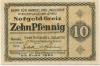 Greiz - Bank für Handel und Industrie, Niederlassung Greiz - 1.10.1919 - Ende 1920 - 10 Pfennig