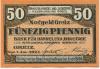 Greiz - Bank für Handel und Industrie, Niederlassung Greiz - 1.1.1921 - Ende 1922 - 50 Pfennig 