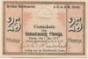 Greiz - Greizer Bankverein eGmbH - 1.1.1917 - 25 Pfennig 