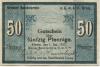 Greiz - Greizer Bankverein eGmbH - 1.1.1917 - 50 Pfennig 