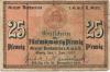 Greiz - Greizer Bankverein eGmbH - 1.1.1917 - 31.12.1918 - 25 Pfennig 