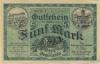 Greiz und Zeulenroda - Städte - 1.11.1918 - 5 Mark 