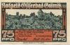 Grömitz - Gemeinde - 12.5.1921 - 75 Pfennig 