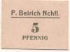 Groitzsch - Beirich, P., Nachfolge - -- - 5 Pfennig 