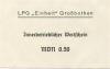 Großbothen - LPG Einheit - -- - 0.50 Mark 