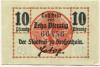 Großenhain - Stadt -- 31.12.1919 - 10 Pfennig 