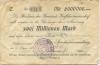 Großhartmannsdorf - Sparkasse - 17.8.1923 - 2 Millionen Mark 