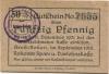 Groß-Reken (heute: Reken) - Spar- und Darlehnskasse - September 1918 - 31.12.1921 - 50 Pfennig