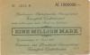 Großröhrsdorf - Commerz- und Privatbank AG, Zweigstelle Großröhrsdorf - 13.8.1923 - 1 Million Mark