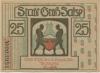 Groß Salze (heute: Schönebeck) - Stadt - 10.8.1920 - 25 Pfennig
