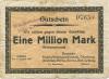 Großzössen (heute: Neukieritzsch) - Braunkohlenwerke Dora und Helene - 15.8.1923 - 1 Million Mark