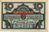 Grottkau (heute: PL-Grodkow) - Stadt - -- - 10 Pfennig 