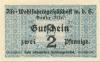 Grube Ilse (heute: Großräschen) - Ilse-Wohlfahrtsgesellschaft mbH - -- - 2 Pfennig