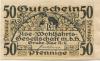 Grube Ilse (heute: Großräschen) - Ilse-Wohlfahrtsgesellschaft mbH - -- - 50 Pfennig