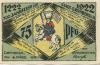 Grünberg - Stadt - 9.3.1922 - 75 Pfennig 
