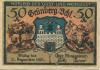 Grünberg (heute: PL-Zielona Gora) - Stadt - - 31.12.1921 - 50 Pfennig