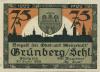 Grünberg (heute: PL-Zielona Gora) - Stadt - 1922 - 30.6.1922 - 75 Pfennig 