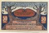 Grundhof - Gemeinde - 1.4.1920 - 31.12.1921 - 50 Pfennig 