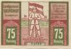 Grundhof - Gemeinde - 1.4.1921 - 31.12.1921 - 75 Pfennig 