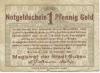Guben - Stadt - 27.10.1923 - 1 Gold-Pfennig 
