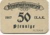 Güstrow - IX.Armeekorps, Kriegsgefangenenlager - 1917 - 50 Pfennig 
