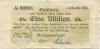 Haag - Markt - 8.9.1923 - 1 Million Mark 