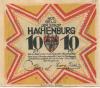 Hachenburg - Stadt - 1.6.1921 - 10 Pfennig 