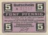 Haidemühl (heute: Spremberg) - Haidemühler Glashüttenwerke GmbH - - 31.12.1920 - 5 Pfennig 