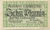 Halberstadt - Stadt - 1.2.1920 - 10 Pfennig 