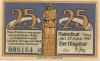 Halberstadt - Stadt - 27.4.1921 - 25 Pfennig 